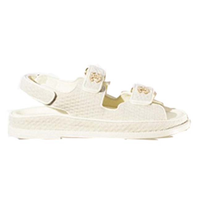 CHANEL SANDALS 		KNITWEAR			IVORY G35927 X56555 0N578